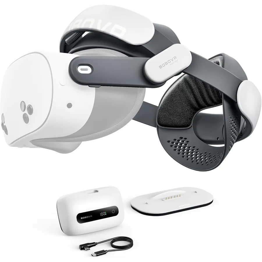 BOBOVR M3 Pro+ - Correa con batería BM60 y modos Halo y Elite para Quest 3