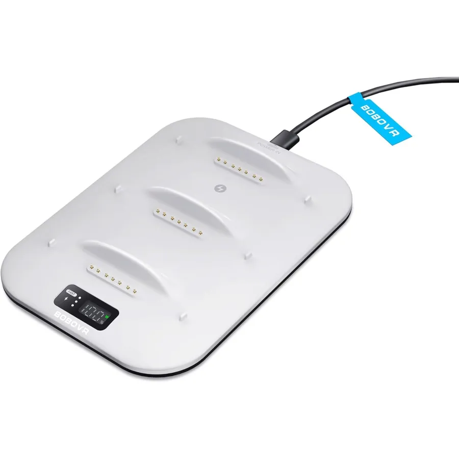 BOBOVR BD3 - Station de charge rapide pour 3 batteries B100