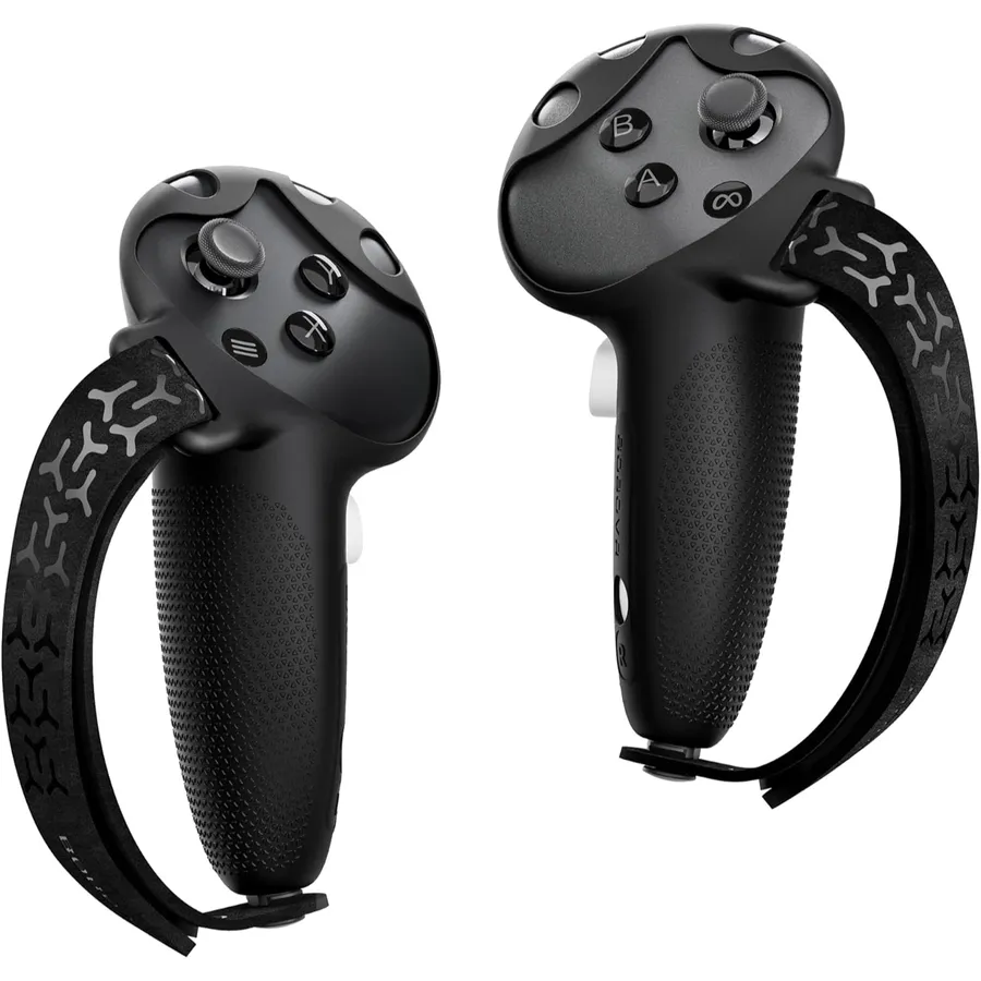 BOBOVR G3 - Grips de manettes en silicone avec dragonnes