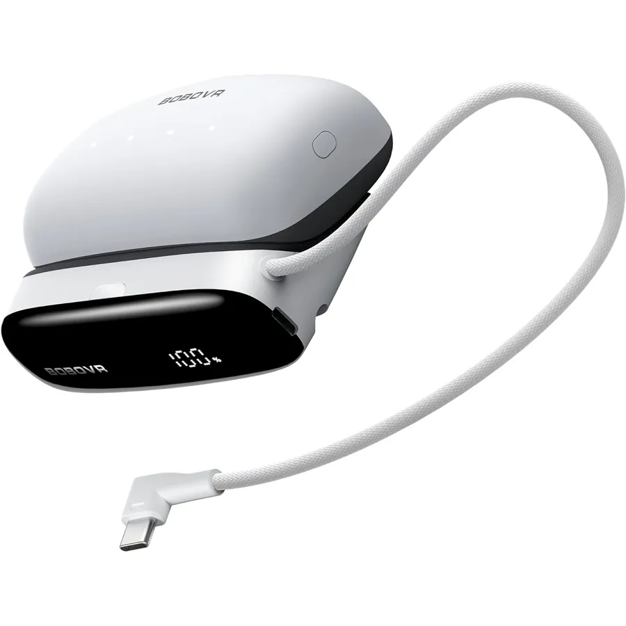 BOBOVR PD100 - Base di ricarica e power bank USB-C 30 W per batteria B100